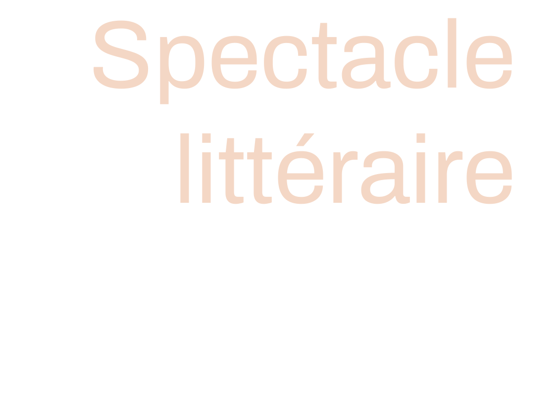 Spectacle littéraire